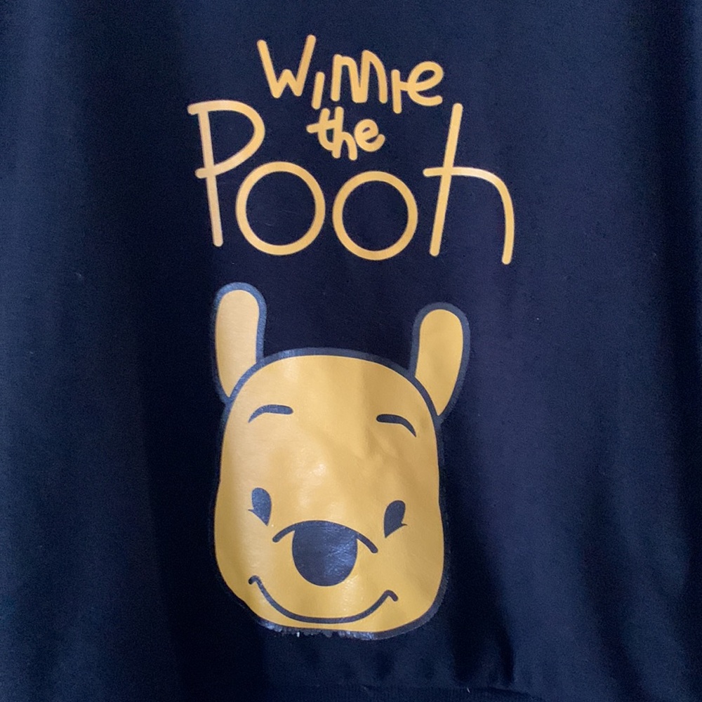Winnie the Pooh black New Trends sweatshirt size M - Picture 5 of 12